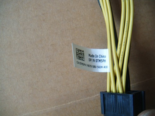 Dell Adapter GPU Power Cable T7910 T7600 0TM5PH 8pin to 2x6pin Dongle Splitter - Picture 2 of 4