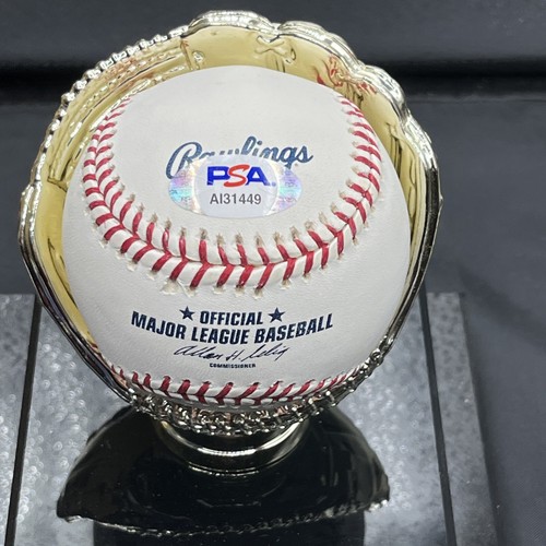 Danny McDevitt Autographed Baseball 1961 Yankees World Champs - PSA /Dna - Picture 2 of 2