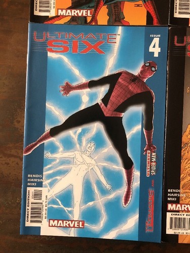Ultimate Six 1 2 3 4 5 6 Marvel Run of 7 Missing 7 2003 Bendis Hairsine - Imagen 5 de 7