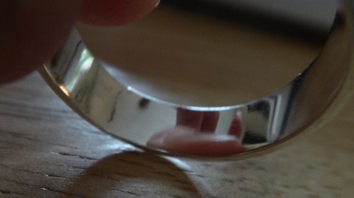 Größe 9 Sterlingsilber massiv 3 g schlicht 5,5 mm breit Band Ehering Stil Ring - Bild 4 von 4