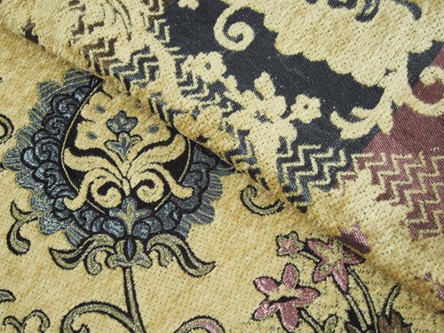2"Thick-Round Box Shape Cover *Damask Chenille Chair Seat Cushion Case*Wk2 - Picture 22 of 24