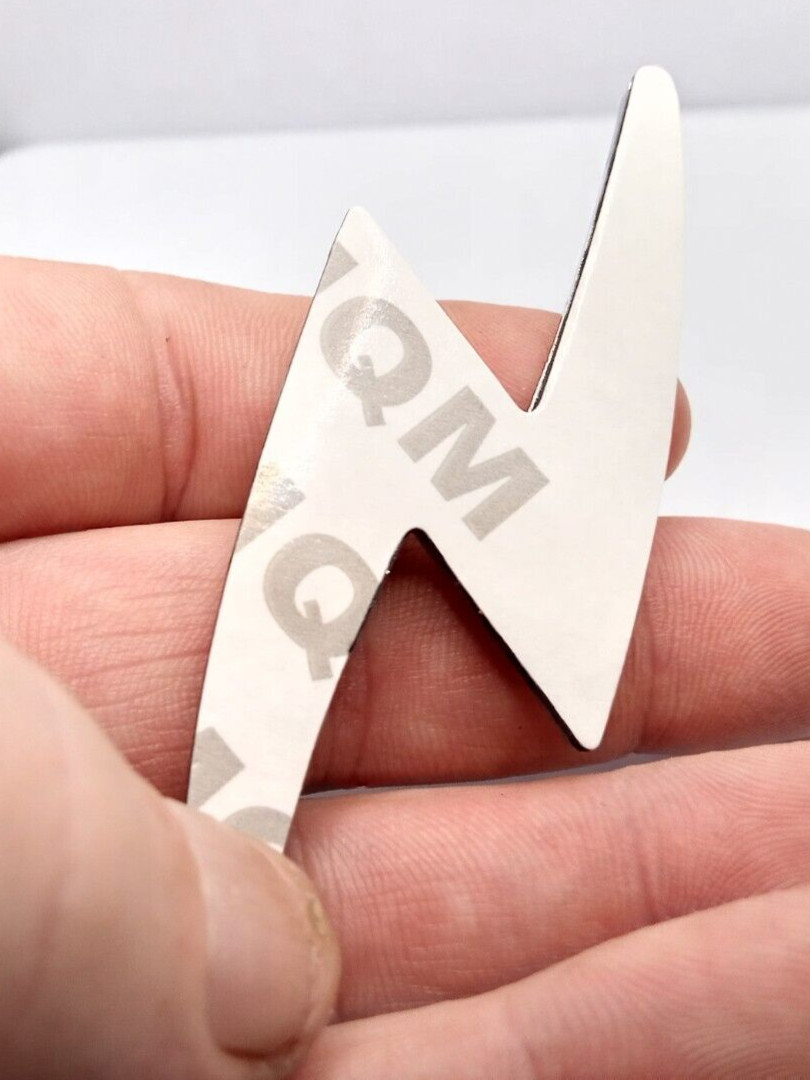 3d Metall Auto Aufkleber Blitz Logo Emblem Metall Sticker Buchstabe Z KFZ