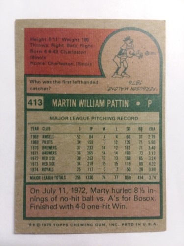 1975 Topps baseball - all EX to NM - u pick - Picture 410 of 456