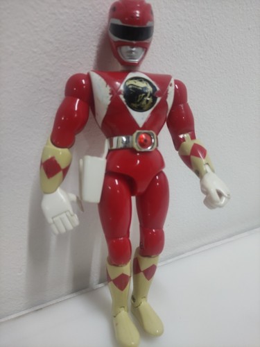 Red Ranger Power Rangers Personaggio Rosso Bandai Saban 20 Cm 1993 Vintage - Bild 4 von 13