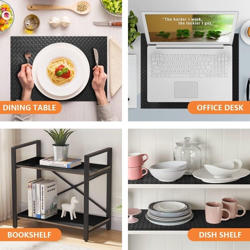 Anti Slip Liner Non Slip Mat Non Adhesive For Shelves Drawer Cabinets Kitchen US - Picture 8 of 22