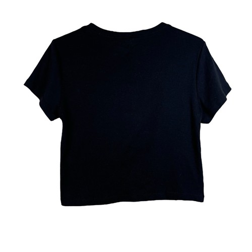 Sanrio Women’s Pochacco Black Crop Short Sleeve T-Shirt Size XL - Picture 2 of 8