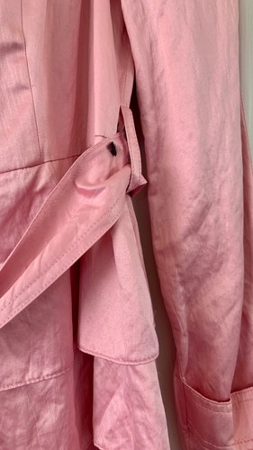 INC NEW Pink Jacket/Trench Coat. Size L. FINAL REDUCTION - Picture 5 of 11