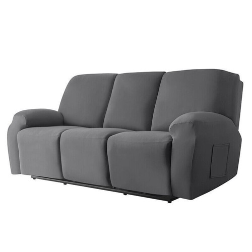 Waterproof Stretch Recliner Sofa Covers 1/2/3/4 Seats Slipcover Protector Covers - Picture 26 of 36