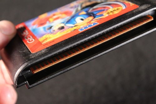 Sega Genesis Sonic Spinball vintage original video game loose cartridge 1993 - Picture 14 of 24