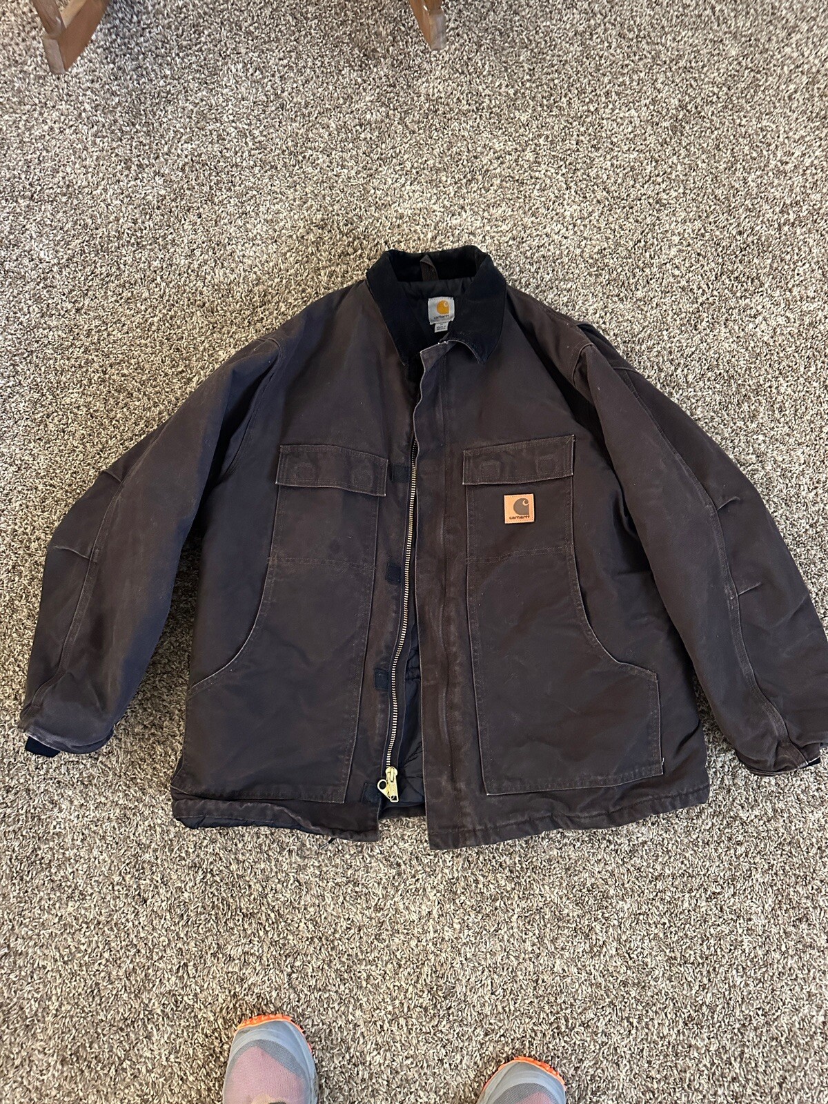 Carhartt Men's Jacket Size XL RN 14806 Jacket Vintag… Gem