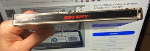 *MINT NEW* SIN CITY STEELBOOK  (UK Import) REGION FREE ***SEALED*** - Picture 8 of 22