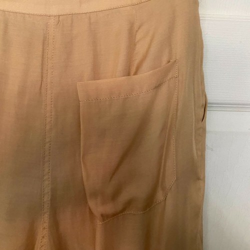 L'Academie Women's NWT The Danette Bronze Button Fly Belted Pants Size Small - Picture 7 of 10