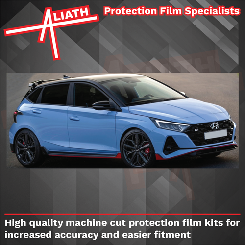 Fits Hyundai i20 N i20N 2020- Headlights CLEAR Stone Guard Paint Protection Film - Picture 3 of 3