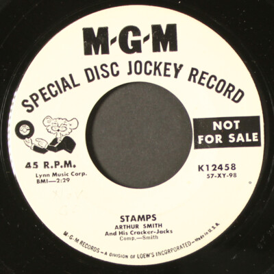 ARTHUR SMITH: stamps / two theme calypso MGM 7'' Single 45 RPM