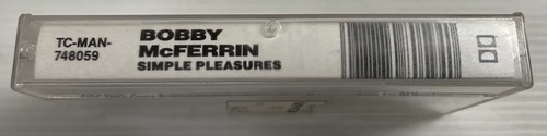 Bobby McFerrin Simple Pleasures Music Cassette Tape TC-MAN-748059 Manhattan 1988 - Picture 3 of 24