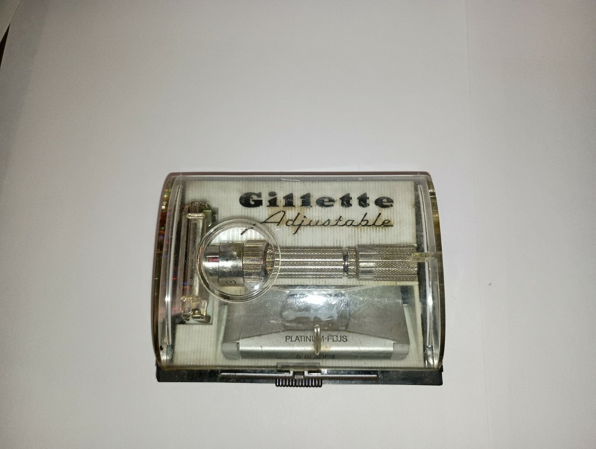 Vintage Gillette Adjustable Razor Fat Boy Case And Razor | eBay Vintage Gillette Adjustable Razor Fat Boy Case And Razor | eBay