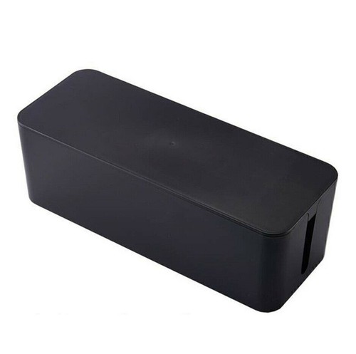 New TV Wire Organizer Cable Box Organizer Charger Tidy Box Surge Protectors Box - Picture 3 of 17