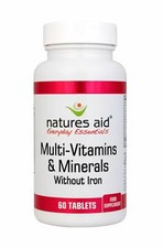 Multi-Vitamins & Minerals (without Iron) 60 Tabs-5 Pack