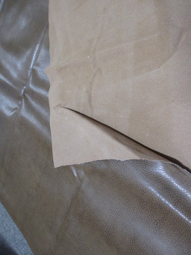 Vinyl Upholstery Faux Leather Auto Light Brown SEE DETAILS - Picture 5 of 5