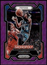 Jaden Ivey #26 2023-24 Panini Prizm Monopoly Purple