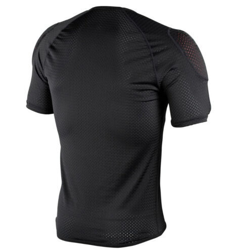 Camiseta negra Leatt 3DF Airfit Lite para hombre protección al hombro - Imagen 2 de 2