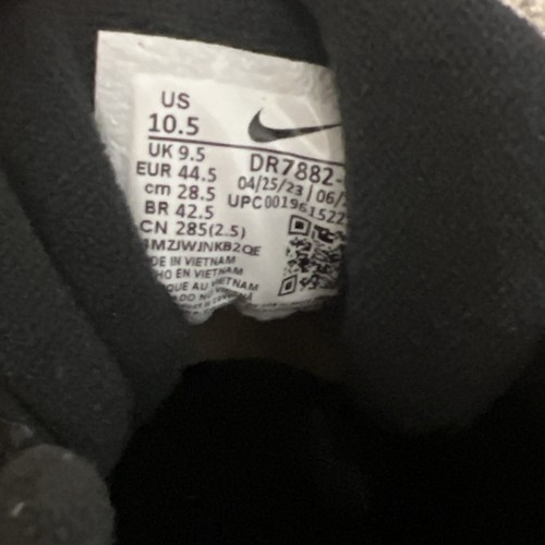 Nike Court Vision Mid Winter Shoes Black White Sneakers DR7882-002 Men's Sz 10.5 - Picture 9 of 9