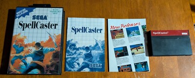 1988 Sega Master System Spellcaster CIB *Very Good Condition* RPG