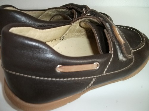  Twin Pass Adventure  - fußgerechte Echtleder-Halbschuhe  Gr. 30 fast neu - Bild 3 von 4