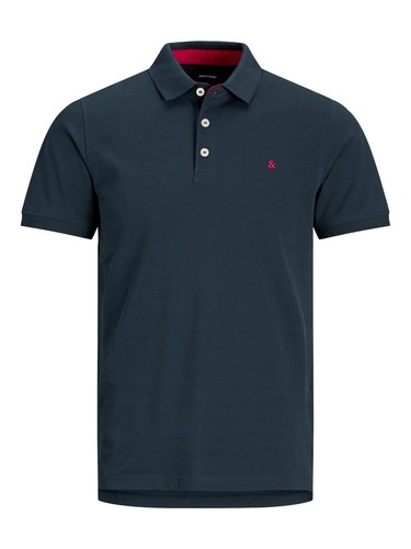 Camiseta polo de hombre JACK & JONES JJEPAULOS con cuello de camisa manga corta  - Imagen 34 de 65