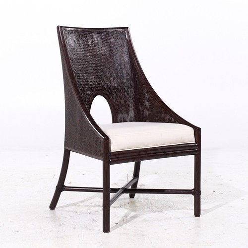 Barbara Barry for Baker McGuire Tobacco Cane Dining Chairs - Set of 6 - Picture 7 of 11