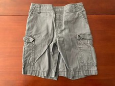Wonder Nation Gray Boy's Cargo Pocket Shorts Size 5 Regular Kids