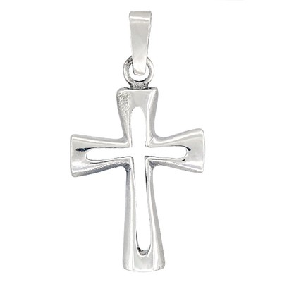 Sterling Silver Large Crucifix with Cross Patonce Pendant Charm 2 1//16/" tall