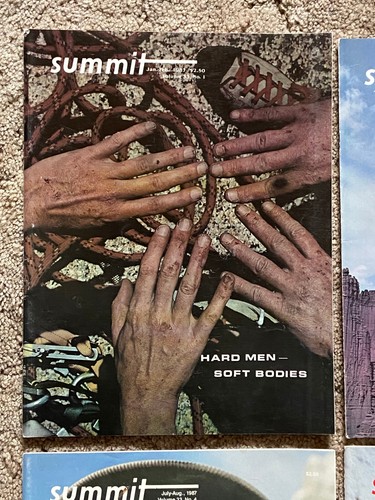 Lot 6 Complete Year 1987, Vol. 33 SUMMIT Rock Climbing Mountaineering Magazine - Picture 2 of 20