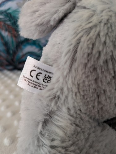 Next My Best Friend Puppy Dog Grey Soft Hug Comforter Toy 808-657-011 - Picture 7 of 8