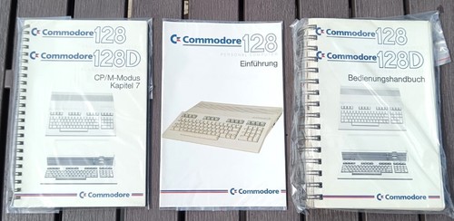 3 Manuali Commodore C128 - Come nuovi (In Tedesco - Handbücher) - Afbeelding 1 van 4
