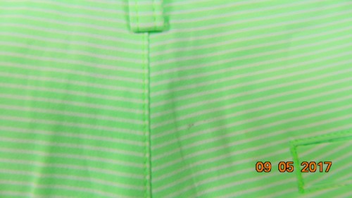 PUMA Womens GREEN SHORT with Striped JR Size XL - Picture 6 of 8