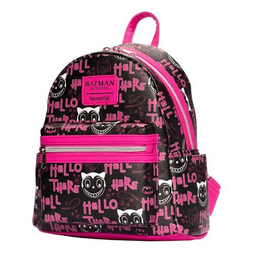 Mini Mochila Loungefly Batman Returns 30 Aniversario Catwoman exclusiva EE - Imagen 2 de 6
