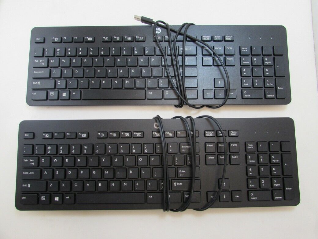Sloppy Wink Handwriting Lot of 2 HP KU 1469 USB Wired Black LowProfile Business Slim Keyboard 803181-001 | eBay Sloppy Wink Handwriting Lot of 2 HP KU 1469 USB Wired Black LowProfile Business Slim Keyboard 803181-001 | eBay