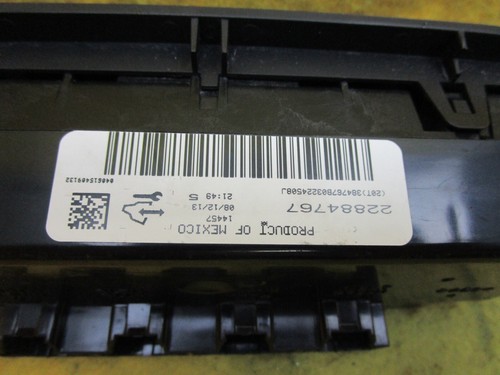 16 17 18 19 20 21 22 Honda HRV AC Heat Temperature Climate Control Switch - Picture 5 of 6
