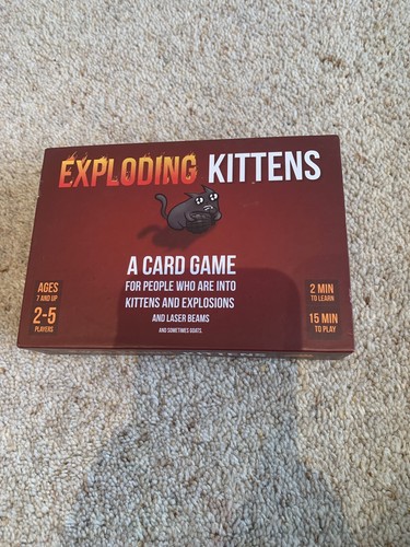 Asmodee Exploding Kittens Card Game - 2-5 Players - Picture 1 of 3