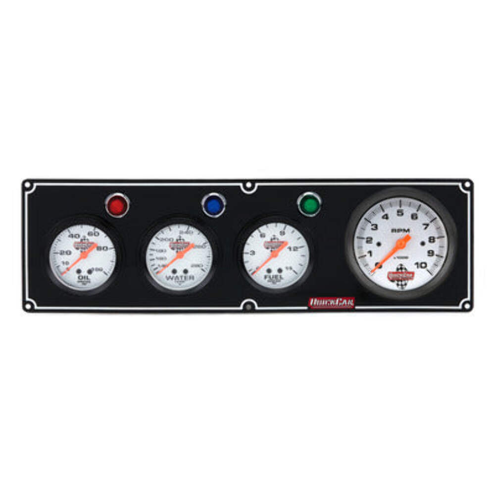 QuickCar 3-1 Gauge Panel OP/WT/OP /FP w/3-3/8 QuickCar 3-1 Gauge Panel OP/WT/OP /FP w/3-3/8