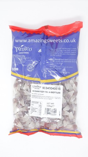 HMC Certified Vegan Fizzy Strawberry, Blue-Pink Pencils 2,25kg Beutel Halal Sweets - Bild 34 von 50