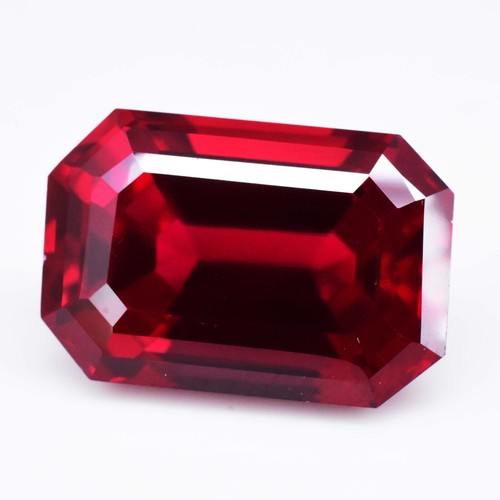 4.10 Ct Natural Blood Red Ruby CERTIFIED Treated Loose Gemstone