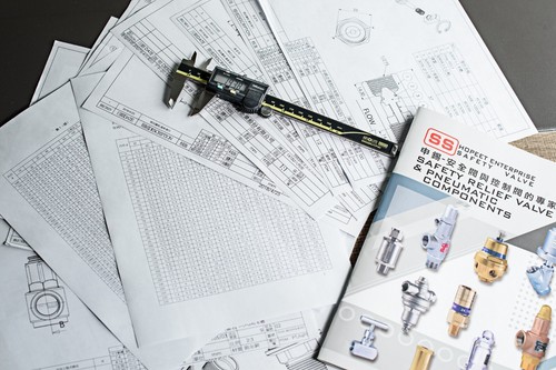 Hopeet SU-2 SUS Full Bore safety valve  1/2"*1" NPT / PT (DN15) (1-10KG) - Picture 8 of 12