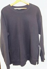 Eddie Bauer Woman s Black  Crewneck Sweatshir...