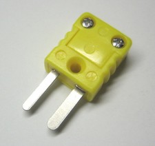 Miniature Mini K-Type Connector Plug Male for thermocouple wire sensor probe 