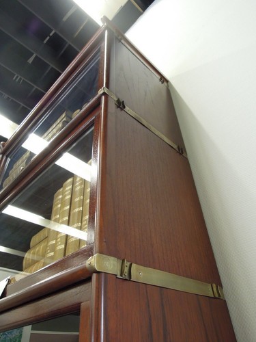 Bücher-/Sammlerschrank Vitrine Globe Wernicke White Cedar kirschfarben neu - Bild 10 von 10