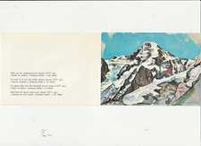 Schweizer Post - Faltblatt " Weihnachtsgrüße 1975 "