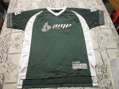 DALE EARNHARDT JR NATION BRAND #88 AMP ENERGY FOOTBALL JERSEY YOUTH XL = MEN MED - Picture 4 of 9