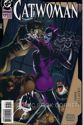 DC 1995 CATWOMAN #17 Near Mint NM Jim Balent Batman Catfile Bag/Board